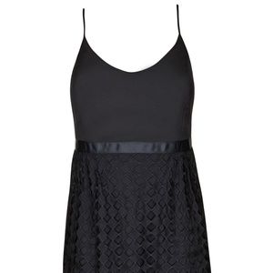 Plus size cage dress
